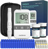 Metene AGM-513S Glucose Monitor Kit, 100 Glucometer Strips, 100 Lancets